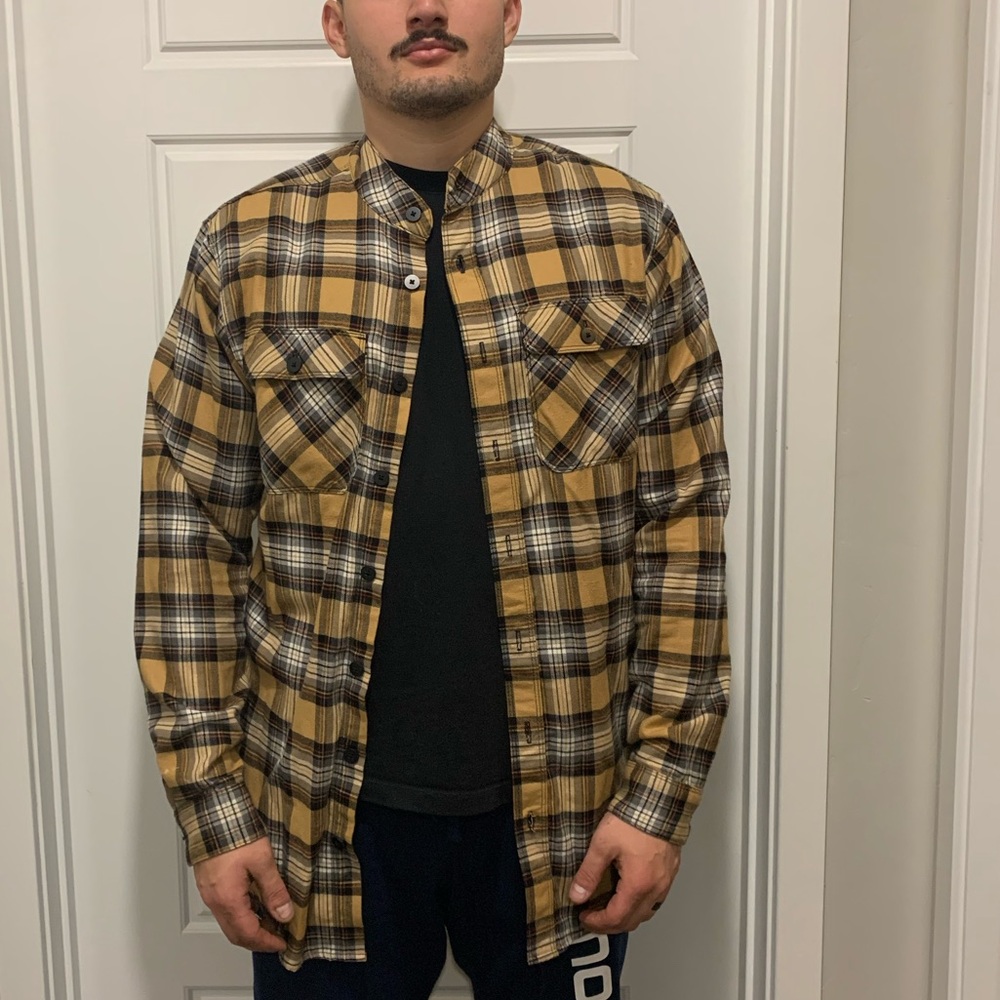 Men’s ORO Los Angeles Button -Up Flannel